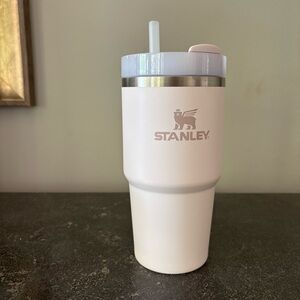 Stanley Rose Quartz Tumbler with Straw